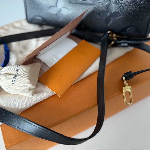 Louis Vuitton Black Satchel with Gold Hardware - Picture 11 of 11